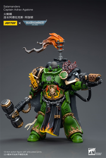 Mua bán JOYTOY WH40K SALAMANDERS CAPTAIN ADRAX AGATONE